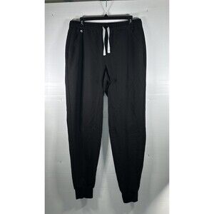 Figs Men's Tansen Jogger Scrub Pants Bottoms Black Size Medium Regular